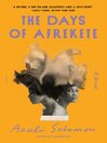 Cover image for The Days of Afrekete